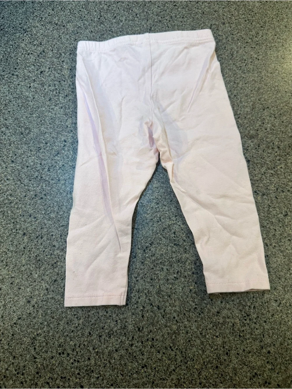 Carter's Light Pink Leggings with Heart Knee Patches